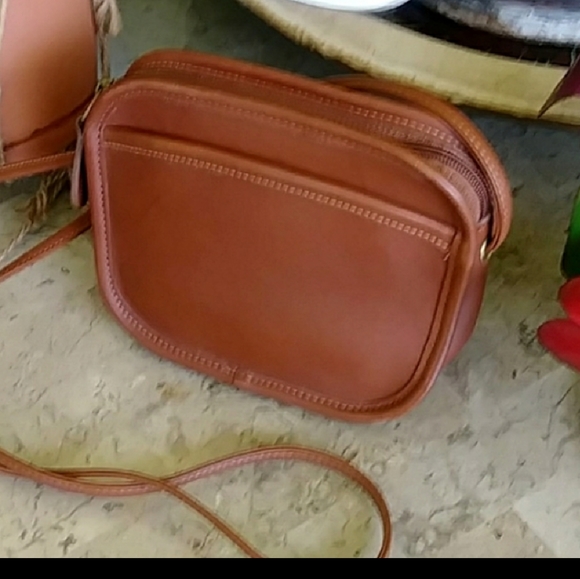 SMALL VINTAGE COACH HADLEY MINI BAG - Picture 1 of 16